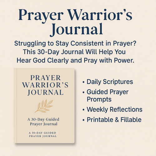 Prayer Warrior’s Journal